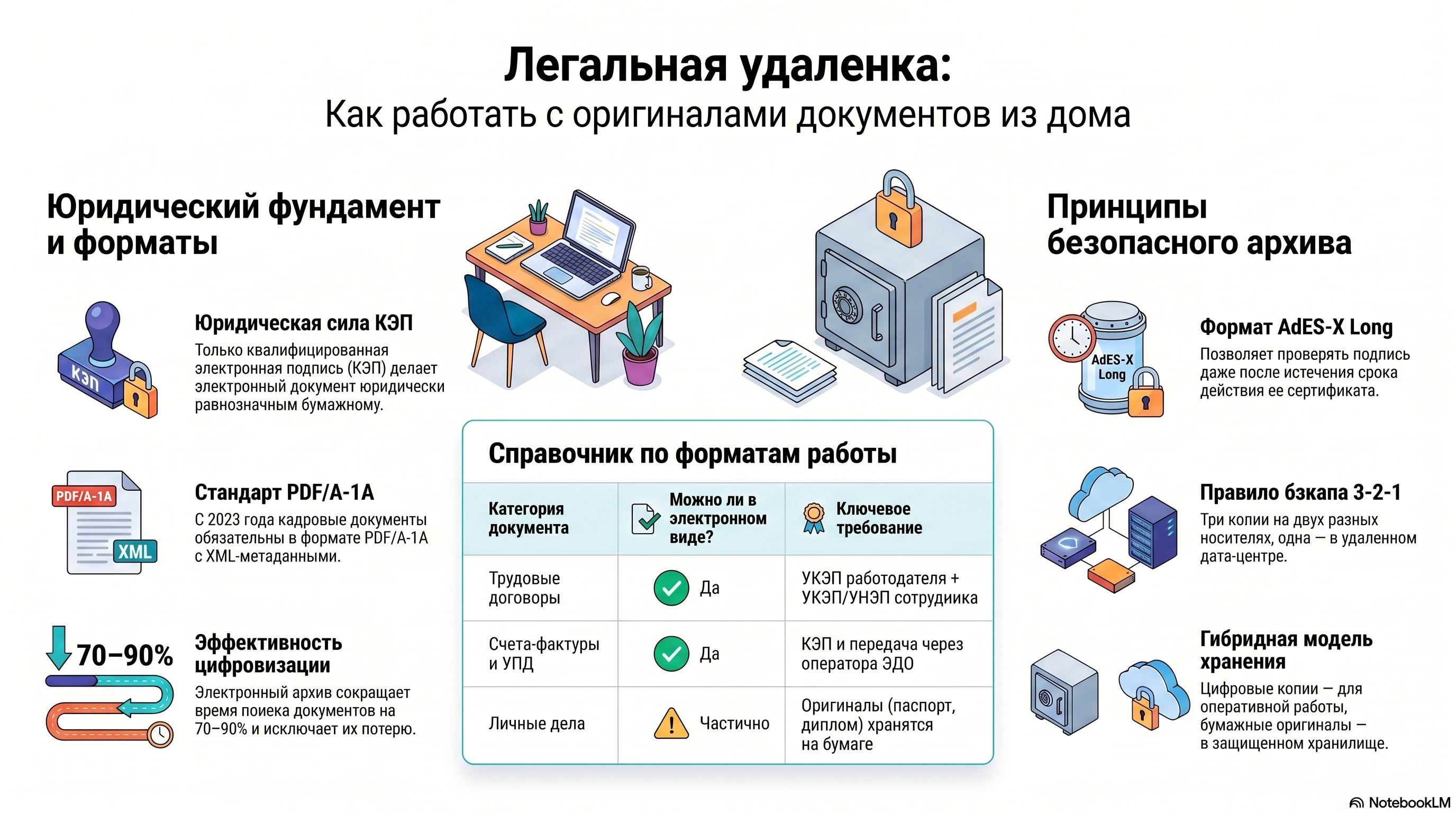 Удаленка и документы: как легально работать с оригиналами из дома
