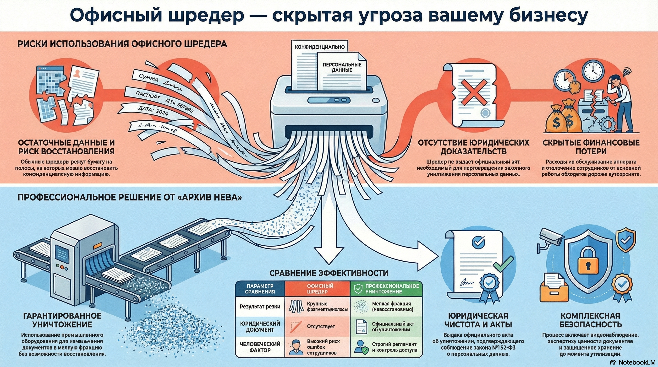 Офисный шредер — дыра в безопасности вашей компании